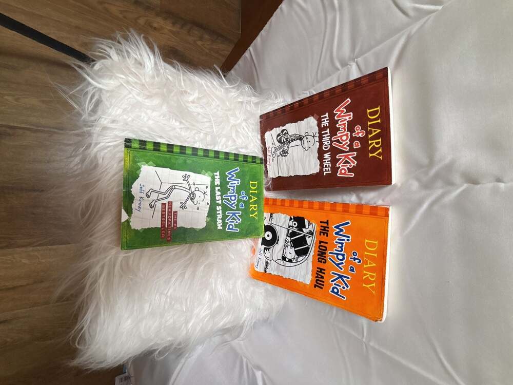 Diary of a Wimpy Kid Lot: The Last Straw, The Third Wheel, and The Long Haul